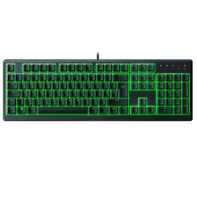 Razer Ornata V3 X - Low Profile Gaming Keyboard (Silent Membrane Switches, UV-Coated Keycaps, Durable, Spill-Resistant Design, Ergonomic Writst Rest)