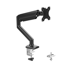 GRIFEMA GB2003-1 Single Monitor Arm Desk Mount for 13" to 32" Screen, Gas Spring Single Monitor Stand, Weight 2-9KG, Height Adjust