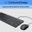 HP HP 150 Wired Mouse and Keyboard Combo | 1600 DPI | Ergonomically Designed and Quiet Performance | F12 Functions | LED Indicators | 2