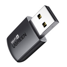 UGREEN Wifi Dongle, AX900 WiFi 6 Adapter USB Wireless Dual Band 5GHz/2.4GHz Network Wifi Adapter for PC/Laptop, Change wired conne