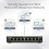 Netgear NETGEAR 8 Port Gigabit Switch (GS308E) | Managed Network Switch | Ethernet Splitter | Desktop or Wall Mount 4