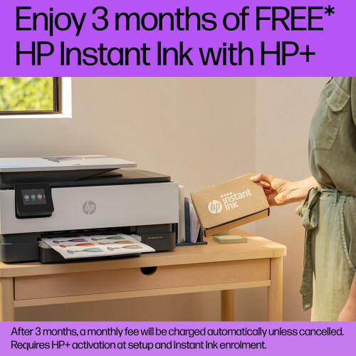 HP HP OfficeJet Pro 8122e All-in-One Printer | Colour | Printer for Home | Print, Scan, Copy | Automatic document feeder| 3 Months of 2