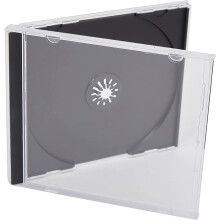 25 CD/DVD Single Jewel Cases