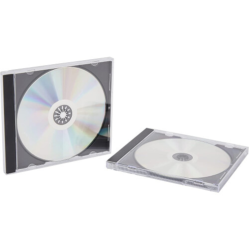25 CD/DVD Single Jewel Cases 2