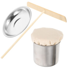Crepe Making Tools Set with Spreader and Oil Brush for Fast Batter Spreading and Easy Cleaning