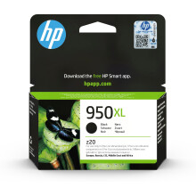 HP CN045AE 950XL High Yield Original Ink Cartridge, Black, Single Pack