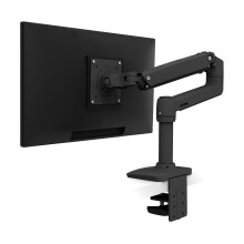 Ergotron – LX Premium Monitor Arm, Single Monitor Desk Mount – fits Flat Curved Ultrawide Computer Monitors up to 34 Inches, 3.2-1