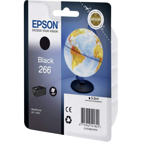 Epson Epson 266 Globe Genuine Black Ink 1
