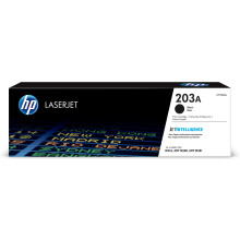 HP CF540A 203A Original LaserJet Toner Cartridge, Black, Single Pack