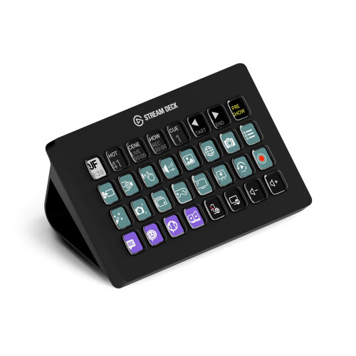 Elgato Stream Deck XL – Advanced Studio Controller, 32 macro keys, trigger actions in apps and software like OBS, Twitch, YouTube