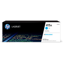 HP W2031A 415A Original LaserJet Toner Cartridge, Cyan, Single Pack