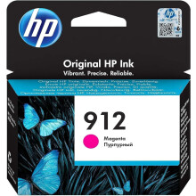 HP 3YL78AE 912 Original Ink Cartridge, Magenta, Single Pack