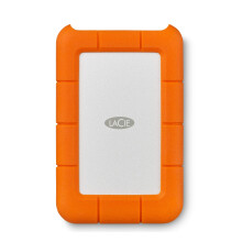LaCie Rugged Mini, 5TB, 2.5", Portable External Hard Drive, for PC Mac iPad and iPhone, Data Rescue Service (STJJ5000400)