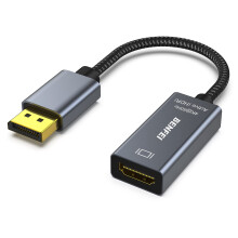 BENFEI Active DisplayPort to HDMI Adapter 4K@60Hz, Compatible with PC,Laptops, Desktop, Tablets, or DisplayPort docking stations,
