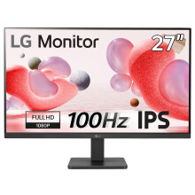 LG Electronics Monitor 27MR400-B, 27 Inch, Full HD 1080p, 100Hz, 5ms GtG, IPS Panel, AMD FreeSync, Smart Energy Saving, Anti-Glare