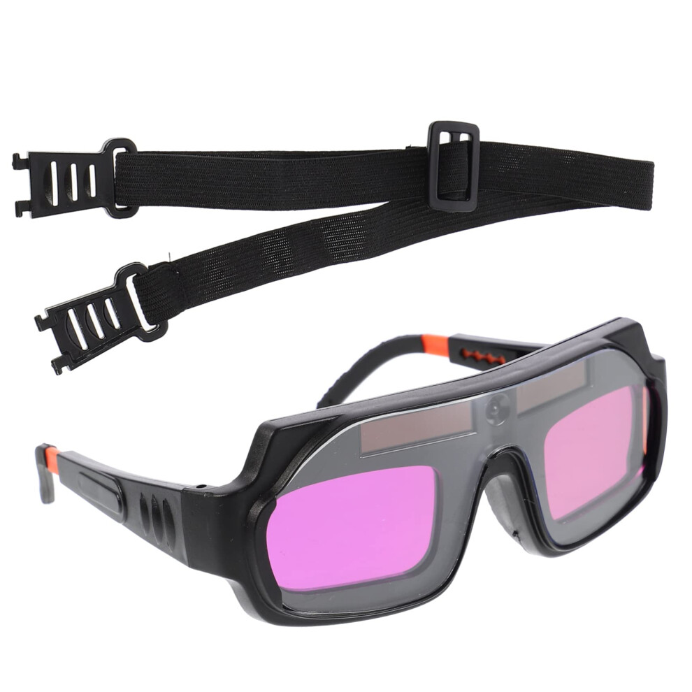 Auto Darkening Welding Goggles With Solar Powered Lens, Fast Light Transition And Impact Resistant Frame 9113335735064