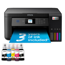 Epson EcoTank ET-2850 A4 Multifunction Air Print and Wi-Fi Ink Tank Printer with double sided printing, Up To 3 Years Of Ink Inclu
