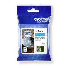 BROTHER Original LC-422C Cyan Ink Cartridge for Approx. 550 Pages for MFC-J5340DW, MFC-J5345DW, MFC-J5740DW, MFC-J6540DW, MFC-J694