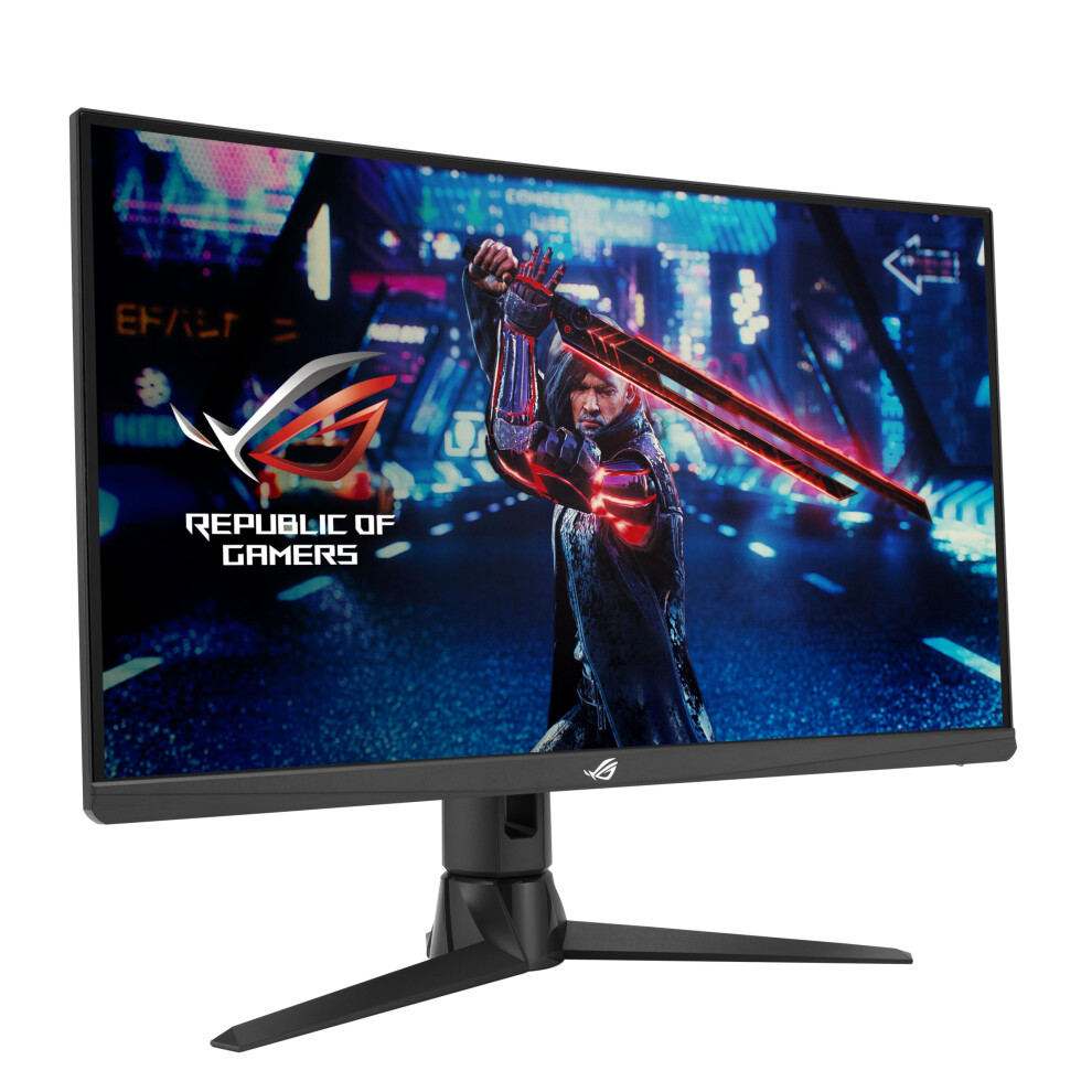 Asus Rog Strix Xg27aqv Gaming Monitor — 27”, Wqhd (2560 X 1440), Fast Ips, 170 Hz (Oc), 1 Ms Gtg, Curve Display, Freesync Premium,