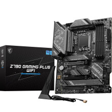 MSI Z790 GAMING PLUS WIFI Motherboard, ATX - Supports Intel 14th, 13th & 12th Gen Core Processors, LGA 1700 - DDR5 Memory Boost 7200+MHz/OC, 1 x PCIe