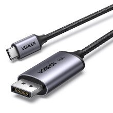 UGREEN USB C to DisplayPort 2.1 Cable 16K@30Hz 8K@120Hz 4K@240Hz 2K@360/480Hz Thunderbolt 5 Type C DP DSC HDR G-Sync VRR ALLM Comp