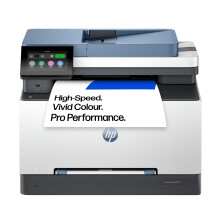 HP LaserJet Pro MFP 3302fdw Laser Printer | Colour | Printer for Small Medium Business | Print, Scan, Copy, Fax | Automatic document feeder | 2-Sided