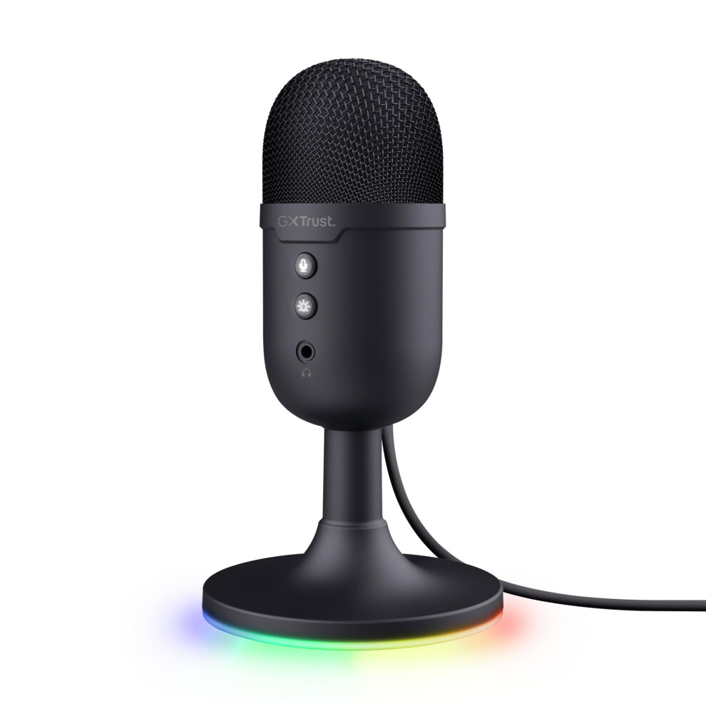 Trust Gaming Gxt 236 Yami Usb Condenser Streaming Microphone For Podcast, Twitch, Discord, Asmr, Youtube, Playstation 5, Gaming Mic With Cardioid Rec 5002498407403