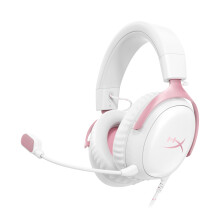 HyperX Cloud III – Wired Gaming Headset, PC, PS5, Xbox Series X|S, Angled 53mm Drivers, DTS, Memory Foam, Durable Frame, Ultra-Clear 10mm Mic, USB-C