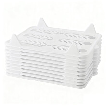 10 PCS Closet Organizer and Clothes Folder, Stackable T Shirt Storage with Wrinkle Folding Board