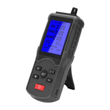 Accuracy Air Quality Monitor CO2 TVOC HCHO Tester with LCD Display Temperature and Humidity