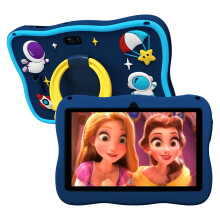 VASOUN 7 Inch Kids Tablet - Android 13 | 4GB RAM 32GB Storage | Parental Controls | Shockproof Case | 3500mAh Battery | WiFi & Blu
