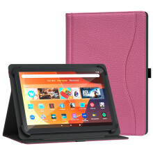 XunyLyee Universal 10.1 inch Tablet Case for Doogee Tab A9+ 10 11 inch Tablet Case, Multi-Angle Viewing Stand Cover with Pocket f