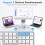 OMOTON Wireless Bluetooth Keyboard Mouse Rechargeable for Mac OS, Wireless Keyboard and mouse Set for MacBook Air/MacBook Pro/iMac 2