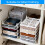 10 PCS Closet Organizer and Clothes Folder, Stackable T Shirt Storage with Wrinkle Folding Board 5