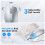 OMOTON Wireless Bluetooth Keyboard Mouse Rechargeable for Mac OS, Wireless Keyboard and mouse Set for MacBook Air/MacBook Pro/iMac 4