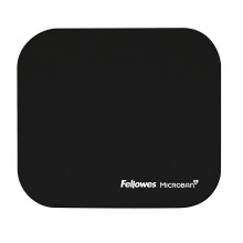 Fellowes Mouse Mat with Non-Slip Rubber Base - Mouse Pad with Antibacterial Protection - Suitable for Both Optical and Laser Mice