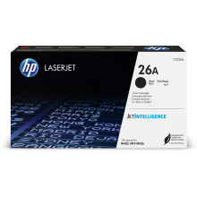 HP CF226A 26A Original LaserJet Toner Cartridge, Black, Single Pack