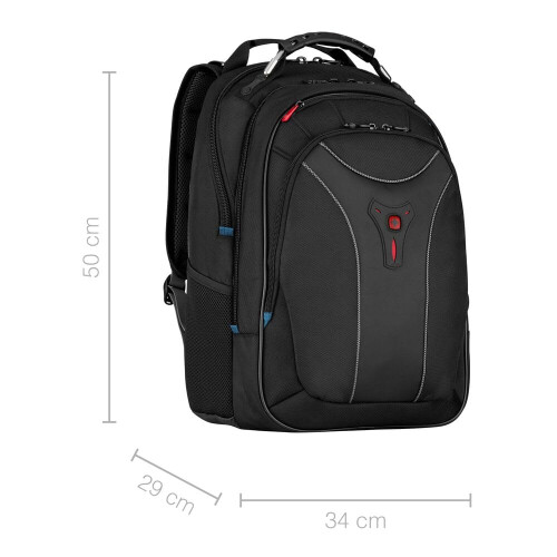 Wenger Wenger Carbon 30 Litre Laptop Backpack, Black 1