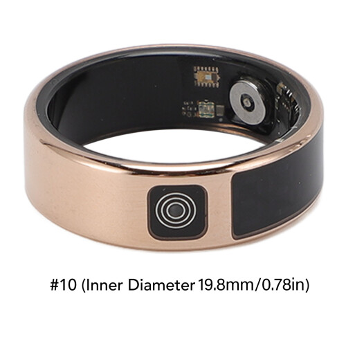 Smart Ring with Charging Case, 18mAh Battery, Water-Resistant 1