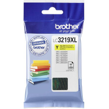 Brother LC-3219XLY Inkjet Cartridge, Yellow, Single Pack, Super High Yield, Includes 1 x Inkjet Cartridge, Brother Genuine Supplie