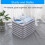 10 PCS Closet Organizer and Clothes Folder, Stackable T Shirt Storage with Wrinkle Folding Board 3