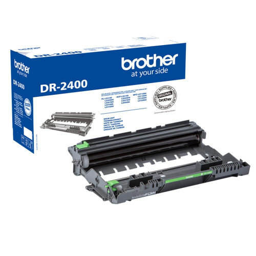 Brother Brother DR-2400 Drum Unit, Genuine Supplies, Black