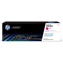HP CF543A 203A Original LaserJet Toner Cartridge, Magenta, Single Pack