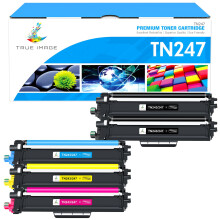 TRUE IMAGE TN-243CMYK Toner Compatible for Brother TN243CMYK TN247 TN-243 DCP-L3550CDW DCP-L3510CDW HL-L3210CW MFC-L3750CDW HL-L32