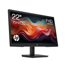 HP 22 Inch FHD Monitor | Full HD VA LCD Display | 75hz Refresh Rate | 200 Nits Brightness | 3000:1 Contrast Ratio | AMD FreeSync Technology | Adjusta