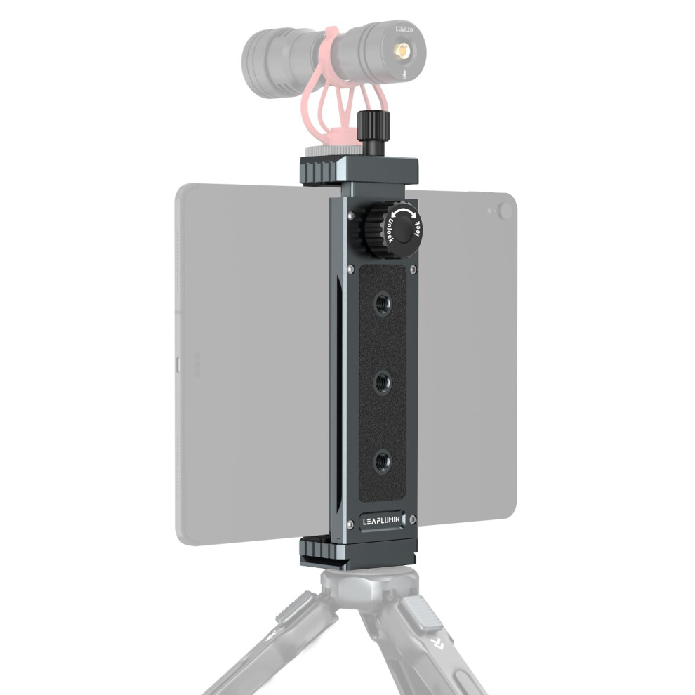 Leaplumin Tripod Adapter For Ipad & Tablet, Aluminum Holder With 1/4" Screw, Universal Mount For Ipad Mini & Most Tablets (4.7"-12 54526402