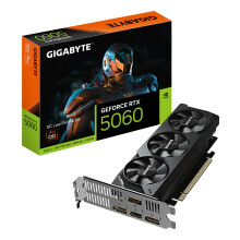 Gigabyte GeForce RTX 5060 OC Low Profile 8G Graphics Card - 8GB GDDR7, 128bit, PCI-E 5.0, 2512 MHz Core Clock, 3 x DisplayPort, 1
