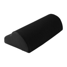 Ergonomischer Fußstützenkissen unter dem Schreibtisch 402010cm Schwarz für Büro und Zuhause