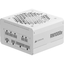 CORSAIR RM1000e (2025) Fully Modular Low-Noise ATX Power Supply with 12V-2x6 Cable – ATX 3.1 & PCIe 5.1 Compliant, Cybenetics Gold Efficiency, 105