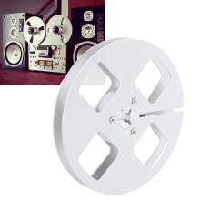 5 Inch Aluminum Alloy 1/4 Inch Reel for Reel-to-Reel Audio Recorder Silver